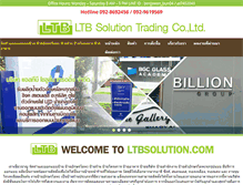 Tablet Screenshot of ltbsolution.com